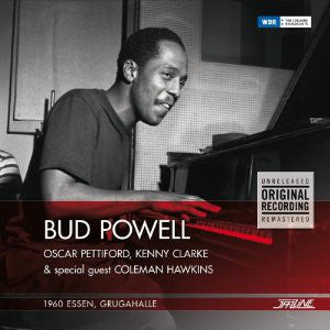 Bud Powell With Oscar Pettiford, Kenny Clarke & Special Guest Coleman Hawkins : 1960 Essen, Grugahalle (LP,Album)