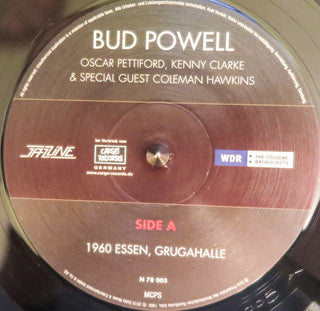 Bud Powell With Oscar Pettiford, Kenny Clarke & Special Guest Coleman Hawkins : 1960 Essen, Grugahalle (LP,Album)