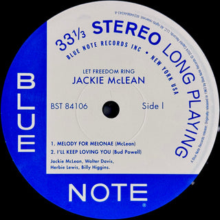 Jackie McLean : Let Freedom Ring (LP,Album,Reissue,Stereo)