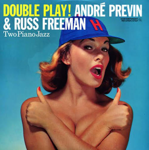 André Previn & Russ Freeman : Double Play! (LP, Album, RE, RP)