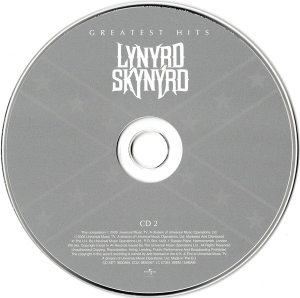 Lynyrd Skynyrd : Greatest Hits (2xCD, Comp)