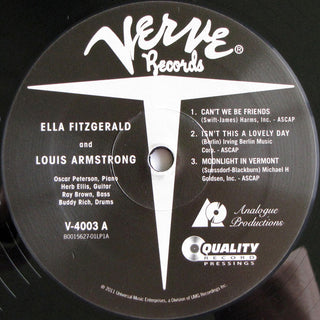 Ella Fitzgerald And Louis Armstrong : Ella And Louis (2x12", Album, Mono, Ltd, RE, 200)