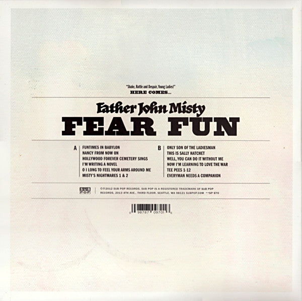 Father John Misty : Fear Fun (LP,Album)