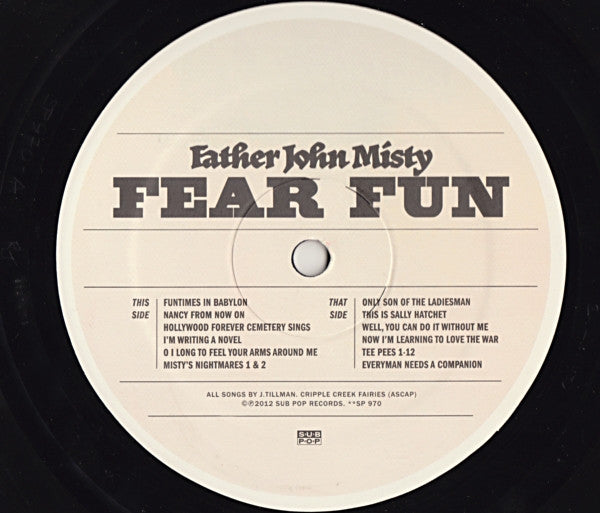 Father John Misty : Fear Fun (LP,Album)