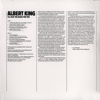 Albert King : I'll Play The Blues For You (LP, Album, RE, Uni)