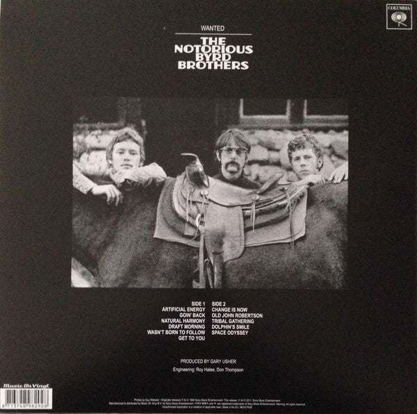 The Byrds : The Notorious Byrd Brothers (LP, Album, RE, RM, 180)