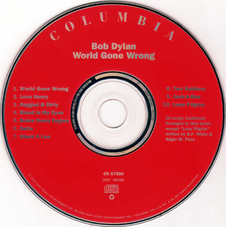 Bob Dylan : World Gone Wrong (Album,Reissue)