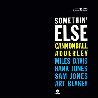 Cannonball Adderley : Somethin' Else (LP, Album, Ltd, RE, RM, 180)