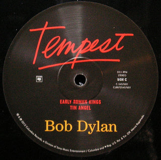 Bob Dylan : Tempest (LP,Album,Stereo)