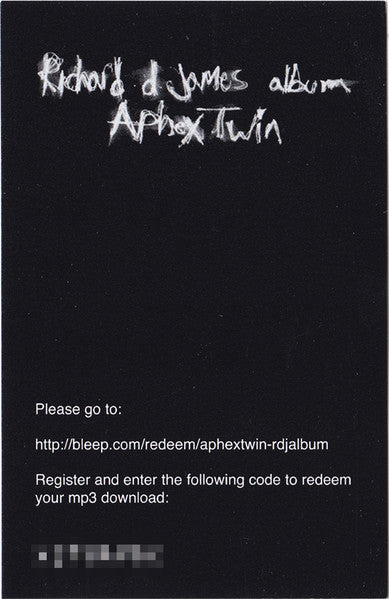 Aphex Twin : Richard D. James Album (LP,Album,Reissue)