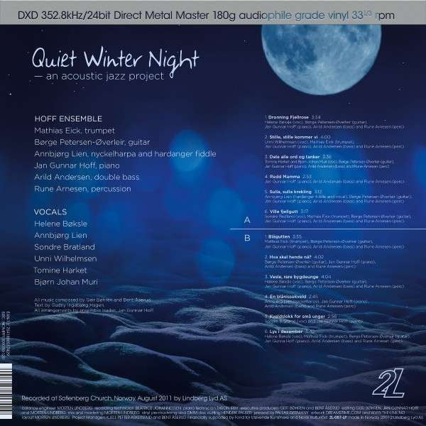 Hoff Ensemble : Quiet Winter Night - An Acoustic Jazz-Project (LP,Album)