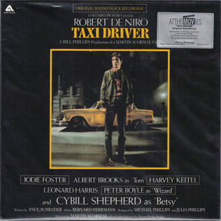 Bernard Herrmann : Taxi Driver (Original Soundtrack Recording) (LP, Album, RE, RM, 180)