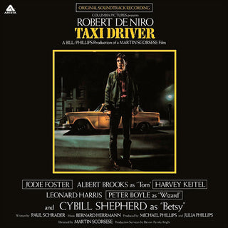 Bernard Herrmann : Taxi Driver (Original Soundtrack Recording) (LP, Album, RE, RM, 180)