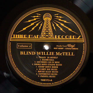 Blind Willie McTell : Volume 2 (Complete Recorded Works In Chronological Order April 17, 1930 To September 14, 1933) (LP, Comp)