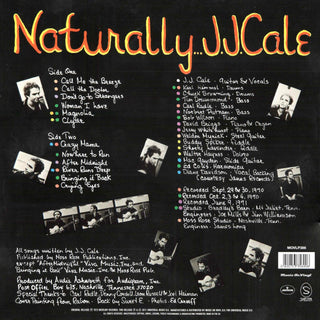 J.J. Cale : Naturally (LP,Album,Reissue)