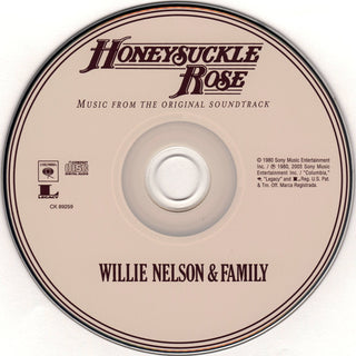 Willie Nelson & Family : Honeysuckle Rose (Music From The Original Soundtrack) (CD, Album, RE)