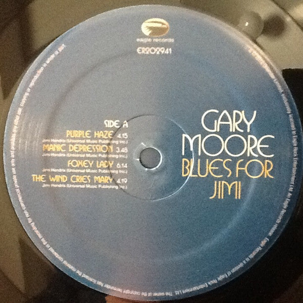 Gary Moore : Blues For Jimi (2xLP, Album)