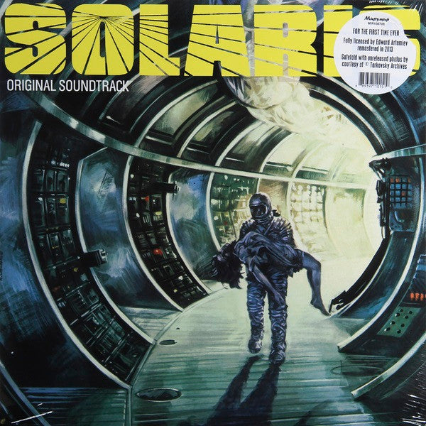 Эдуард Артемьев : Solaris (Original Soundtrack) (LP, Album, RE, RM, Gat)