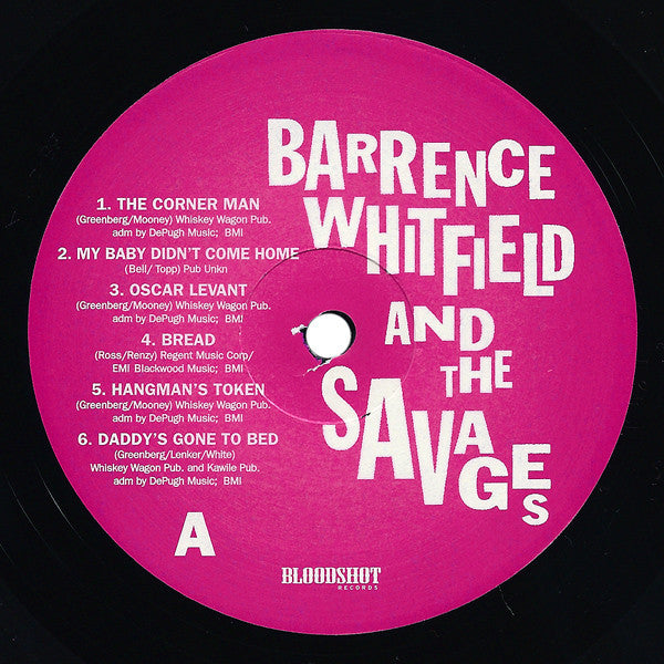 Barrence Whitfield And The Savages : Dig Thy Savage Soul (LP, Album)