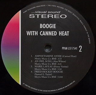 Canned Heat : Boogie With Canned Heat (LP, Album, Ltd, RE, RM, 180)