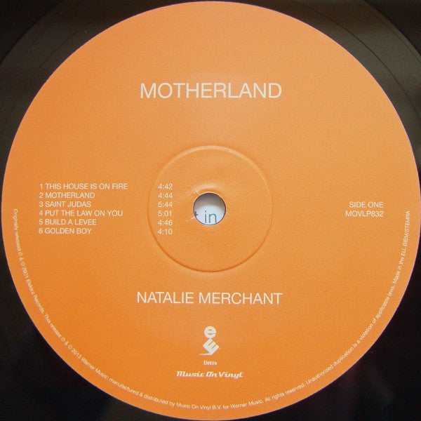 Natalie Merchant : Motherland (LP,Album,Reissue)