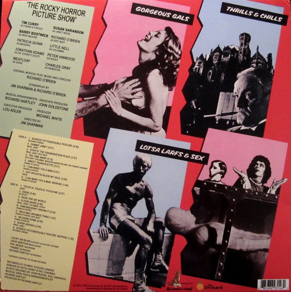 "The Rocky Horror Picture Show" Original Cast : The Rocky Horror Picture Show (LP, Album, RE, Red)