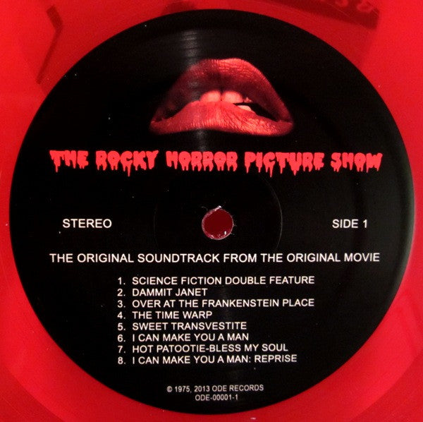 "The Rocky Horror Picture Show" Original Cast : The Rocky Horror Picture Show (LP, Album, RE, Red)