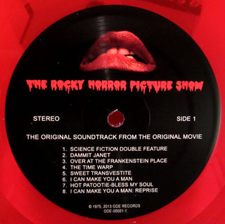 "The Rocky Horror Picture Show" Original Cast : The Rocky Horror Picture Show (LP, Album, RE, Red)