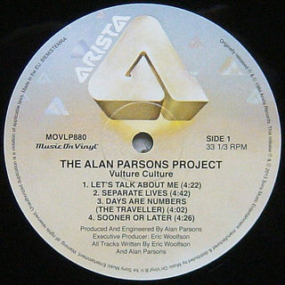 Alan Parsons Project, The : Vulture Culture (LP,Album,Reissue)