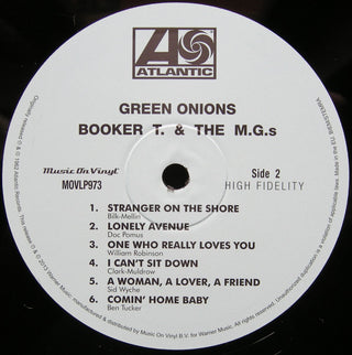 Booker T & The MG's : Green Onions (LP, Album, Mono, RE, 180)