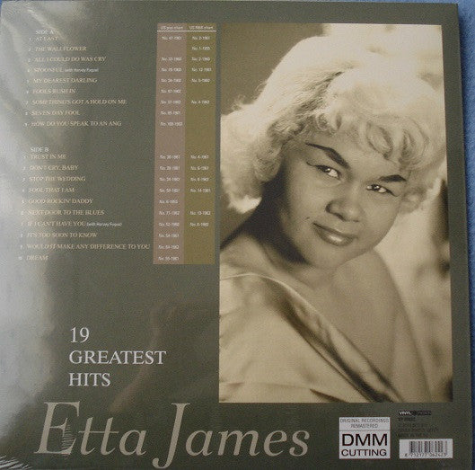 Etta James : 19 Greatest Hits At Last (LP,Compilation)