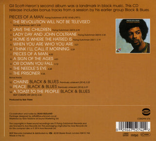 Gil Scott-Heron : Pieces Of A Man (Album,Reissue,Remastered)