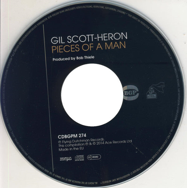 Gil Scott-Heron : Pieces Of A Man (Album,Reissue,Remastered)