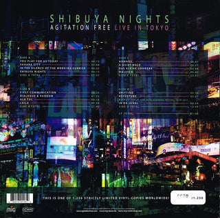 Agitation Free : Shibuya Nights (Live In Tokyo) (LP,Album,Limited Edition,Numbered,Reissue,Stereo)