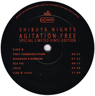 Agitation Free : Shibuya Nights (Live In Tokyo) (LP,Album,Limited Edition,Numbered,Reissue,Stereo)