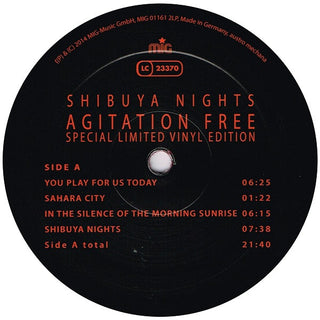 Agitation Free : Shibuya Nights (Live In Tokyo) (LP,Album,Limited Edition,Numbered,Reissue,Stereo)