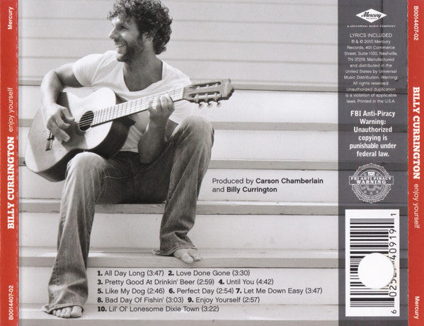 Billy Currington : Enjoy Yourself (CD, Album)