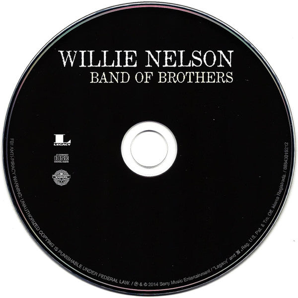 Willie Nelson : Band Of Brothers (CD, Album)