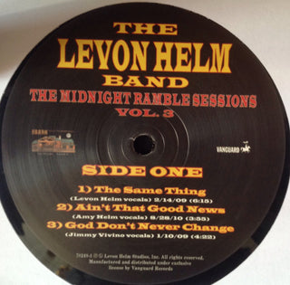 The Levon Helm Band : It's Showtime: The Midnight Ramble Sessions Vol. 3 (2xLP, Album)