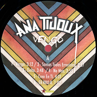 Ana Tijoux : Vengo (LP, Album)