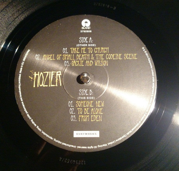 Hozier : Hozier (LP,Album,Stereo)