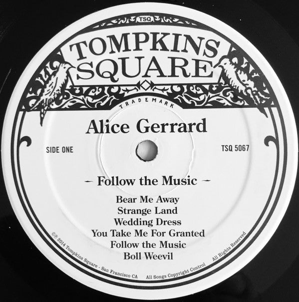 Alice Gerrard : Follow The Music (LP, Album)