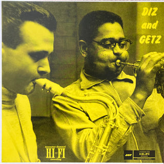 Dizzy Gillespie And Stan Getz : Diz And Getz (LP,Album,Reissue)