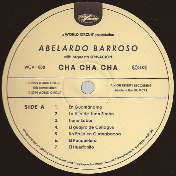 Abelardo Barroso With Orquesta Sensación : Cha Cha Cha (LP,Album,Compilation)