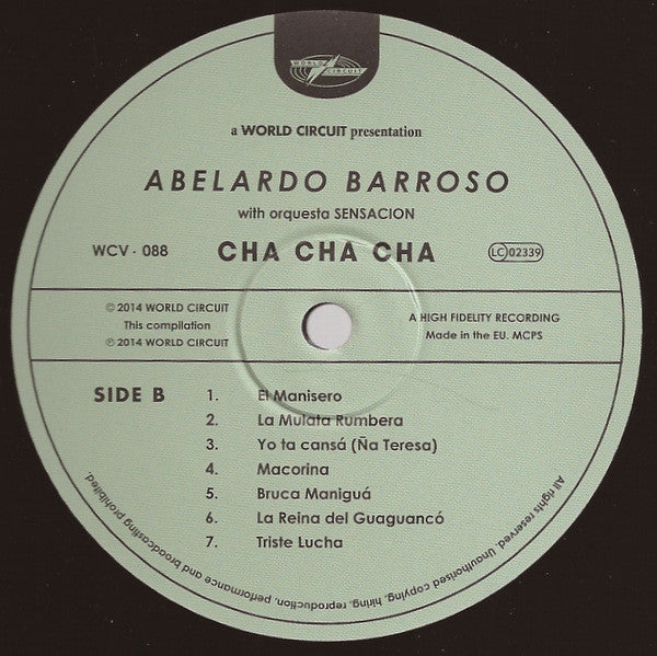 Abelardo Barroso With Orquesta Sensación : Cha Cha Cha (LP,Album,Compilation)