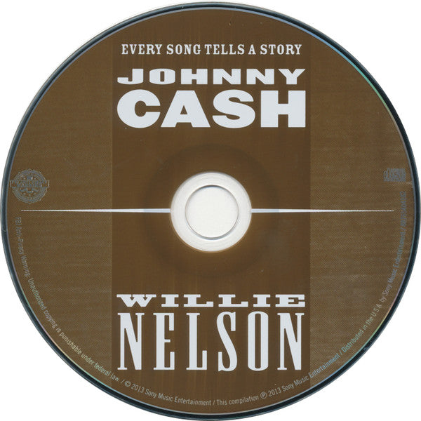 Johnny Cash & Willie Nelson : Every Song Tells A Story (CD, Comp)