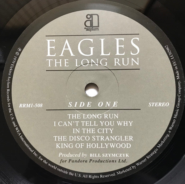 Eagles : The Long Run (LP, Album, RE, 180)