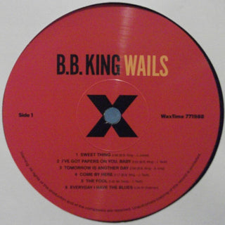 B.B. King Orchestra : B.B. King Wails (LP,Album,Reissue,Stereo)