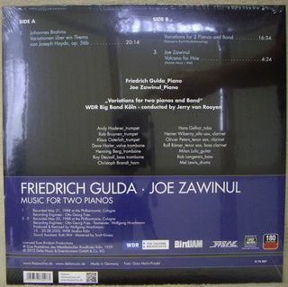 Friedrich Gulda, Joe Zawinul : Music For Two Pianos (LP)