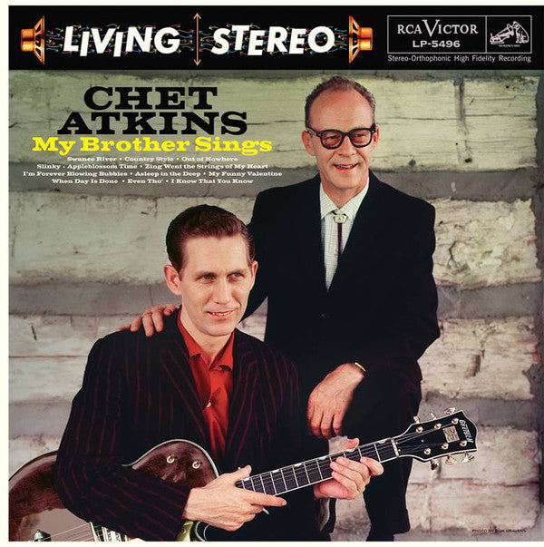 Chet Atkins : My Brother Sings (LP, Album, RSD, Ltd, RE, 180)